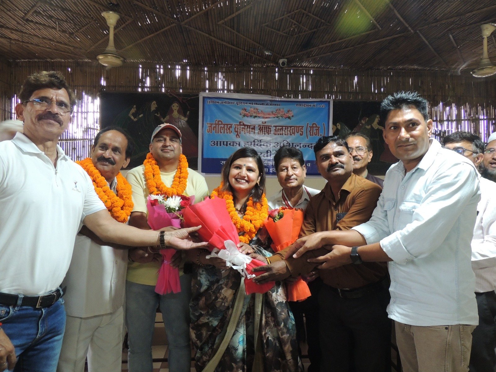 जर्नलिस्ट यूनियन के चुनाव में मूलचंद शीर्षवाल जिलाध्यक्ष व ज्योति भट्ट महामंत्री निर्वाचित