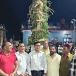 दुबड़ी पर्व में गूंजे लोकवाद्य, सजी फसल-पत्तियों की दुबड़ी, एडीएम ने ग्रामीणों संग किया प्रकृति पूजन
