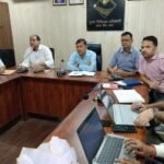 राष्ट्रीय स्वास्थ्य मिशन के अंतर्गत संचालित कार्यक्रमों की समीक्षा बैठक की
