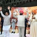 सीएम धामी शामिल हुए कैबिनेट मंत्री श्री सतपाल महाराज के जन्मदिवस समारोह में